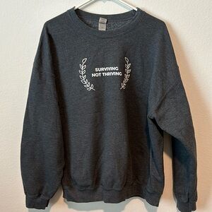 The Home Edit Surviving not Thriving Sweater